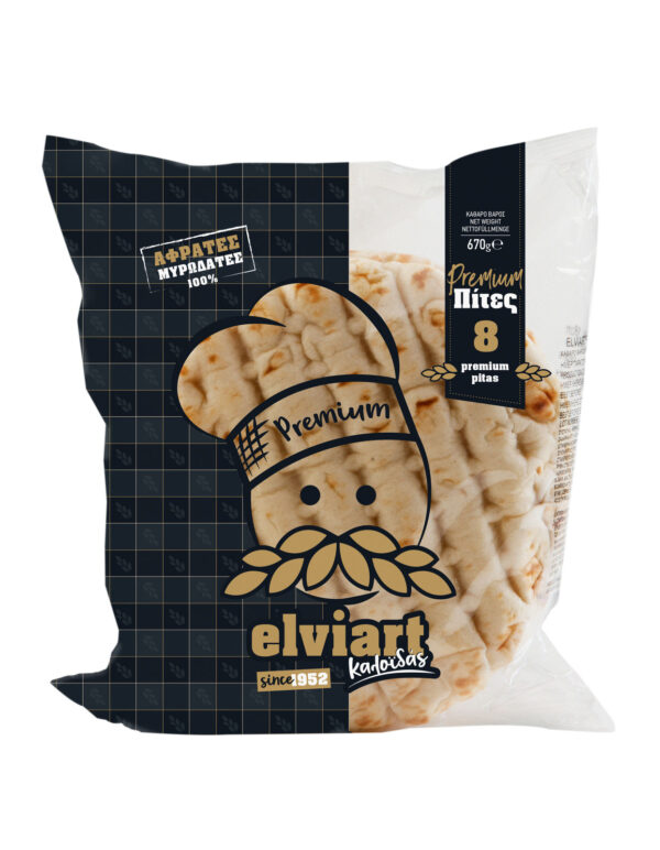 Pitabrot Elviart - 18cm - 10Stk Premium